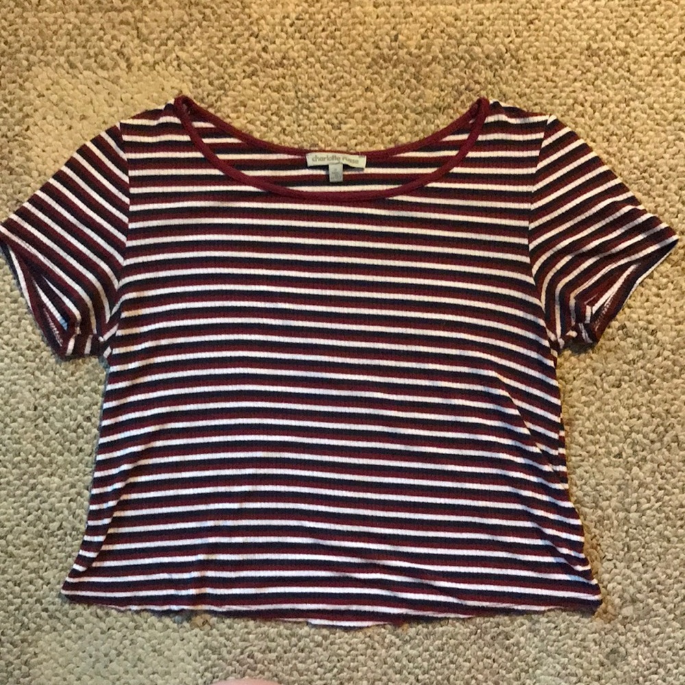 Red, White, and Blue - Crop Top